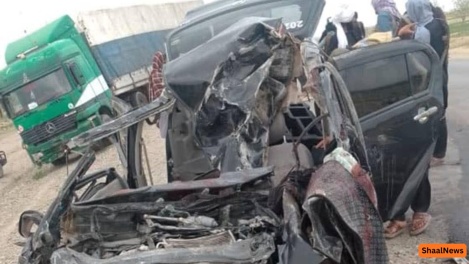 غزني: ترافیکي پېښه کې ۶ کسانو ته مرګ‌ ژوبله اوښتې