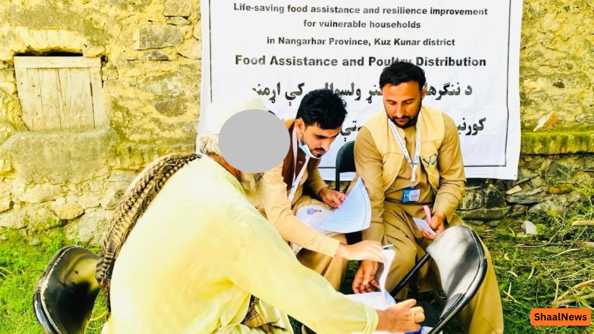 ننګرهار کې ۷۳ راستانه شویو او بې‌ سرپرسته کورنیو ته د هګیو چرګانو مرسته ووېشل شوه