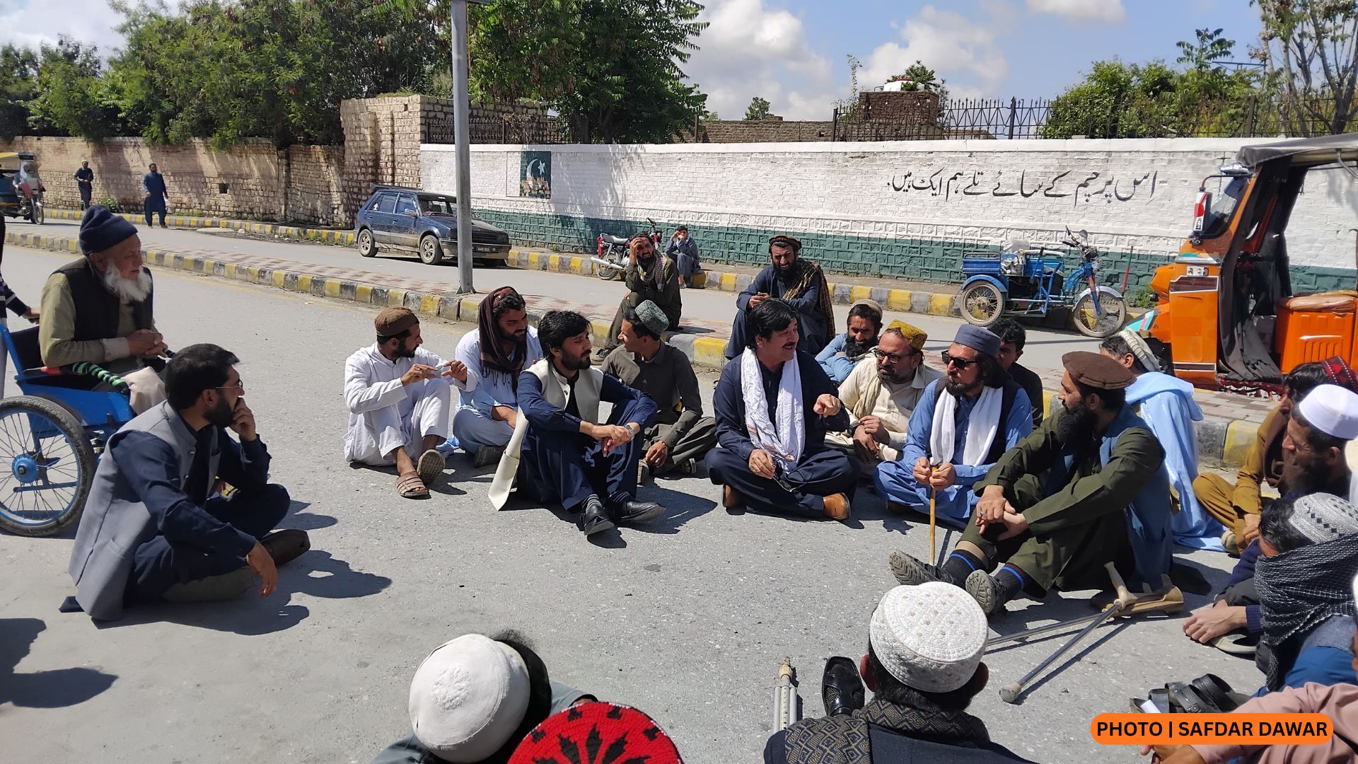 شمالي وزيرستان: د معذوره کسانو لخوا د خپلو غوښتنو په حق کې احتجاج شوی