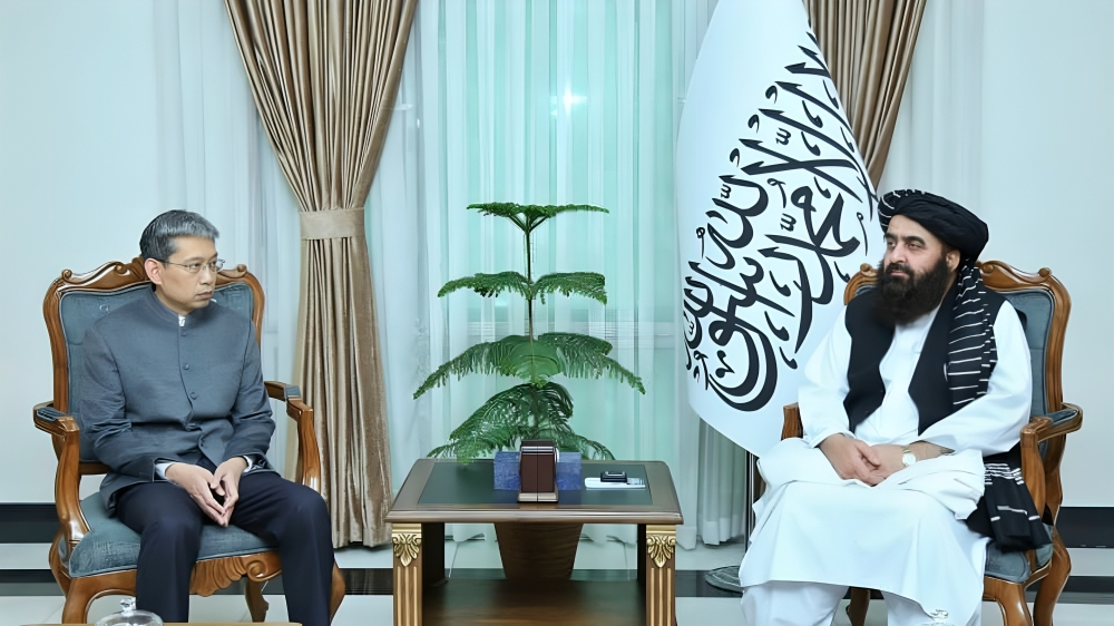 کابل کې د چين سفير او د افغانستان د اسلامي امارت د بهرنیو چارو وزير ترمنځ خبرې