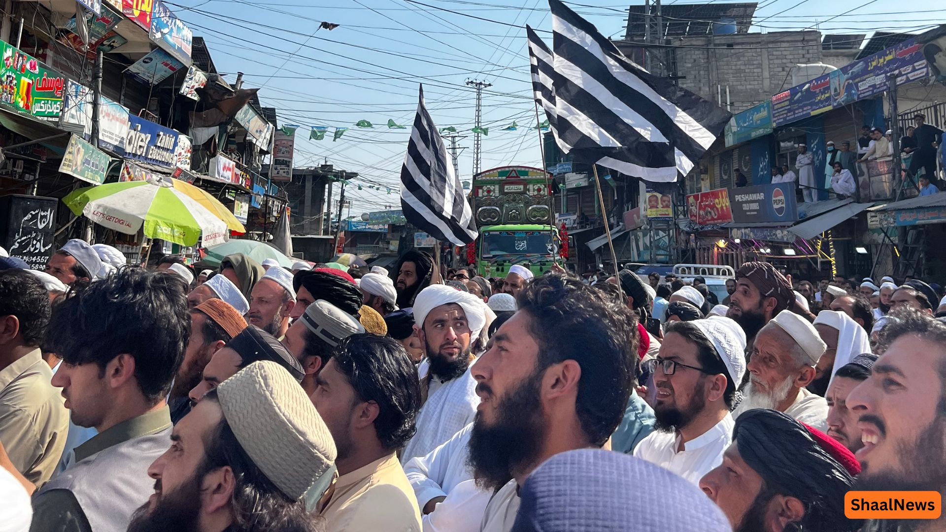 بره دیر واړۍ کې د مولانا ادریس د وژنې پر ضد احتجاجي لاریون او مظاهره وشوه