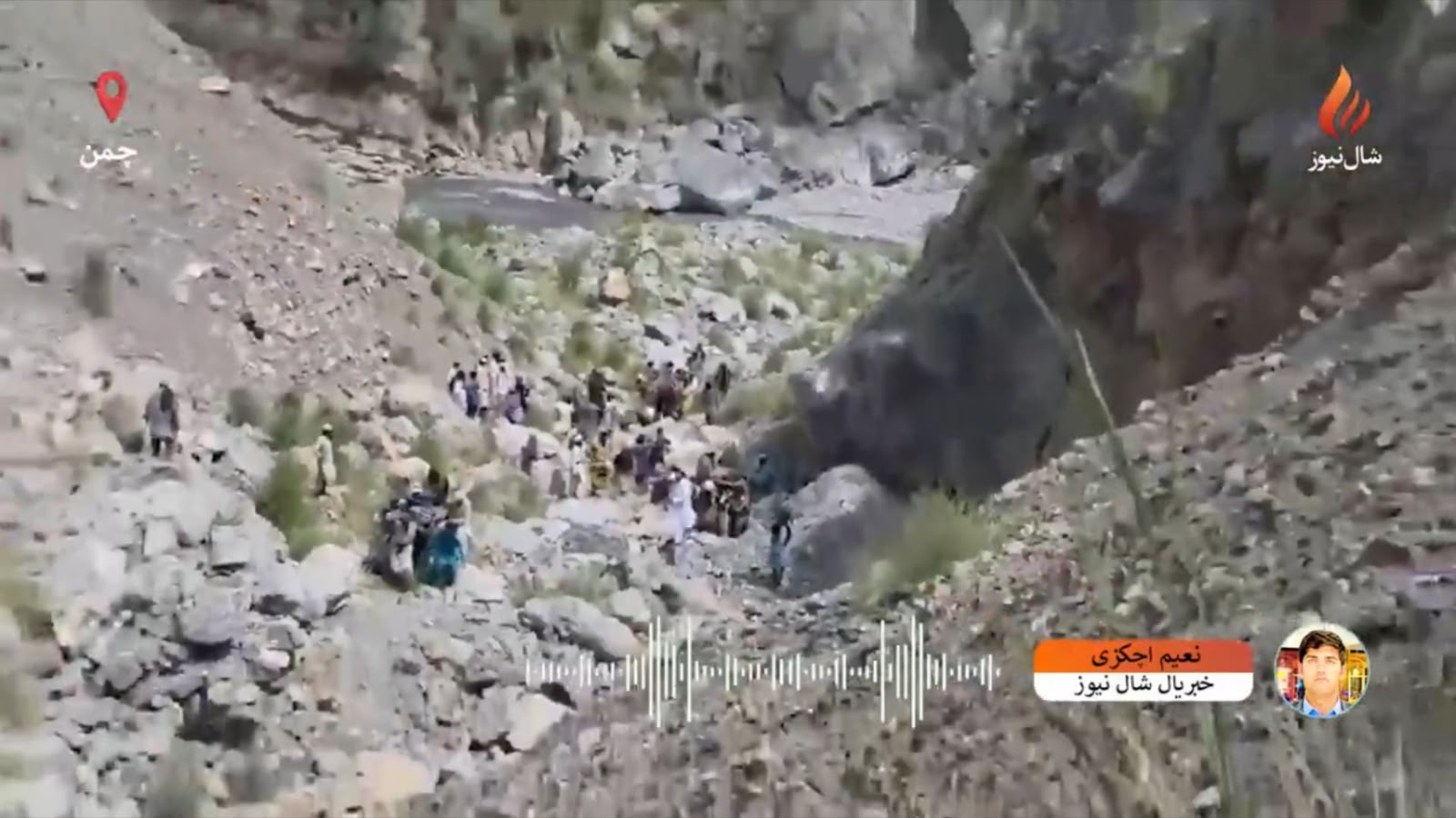 شیراني دانه سر کې مسافر وړونکی کوچ کندې ته لوېدلی؛ ۴۰ کسان مړه شوي