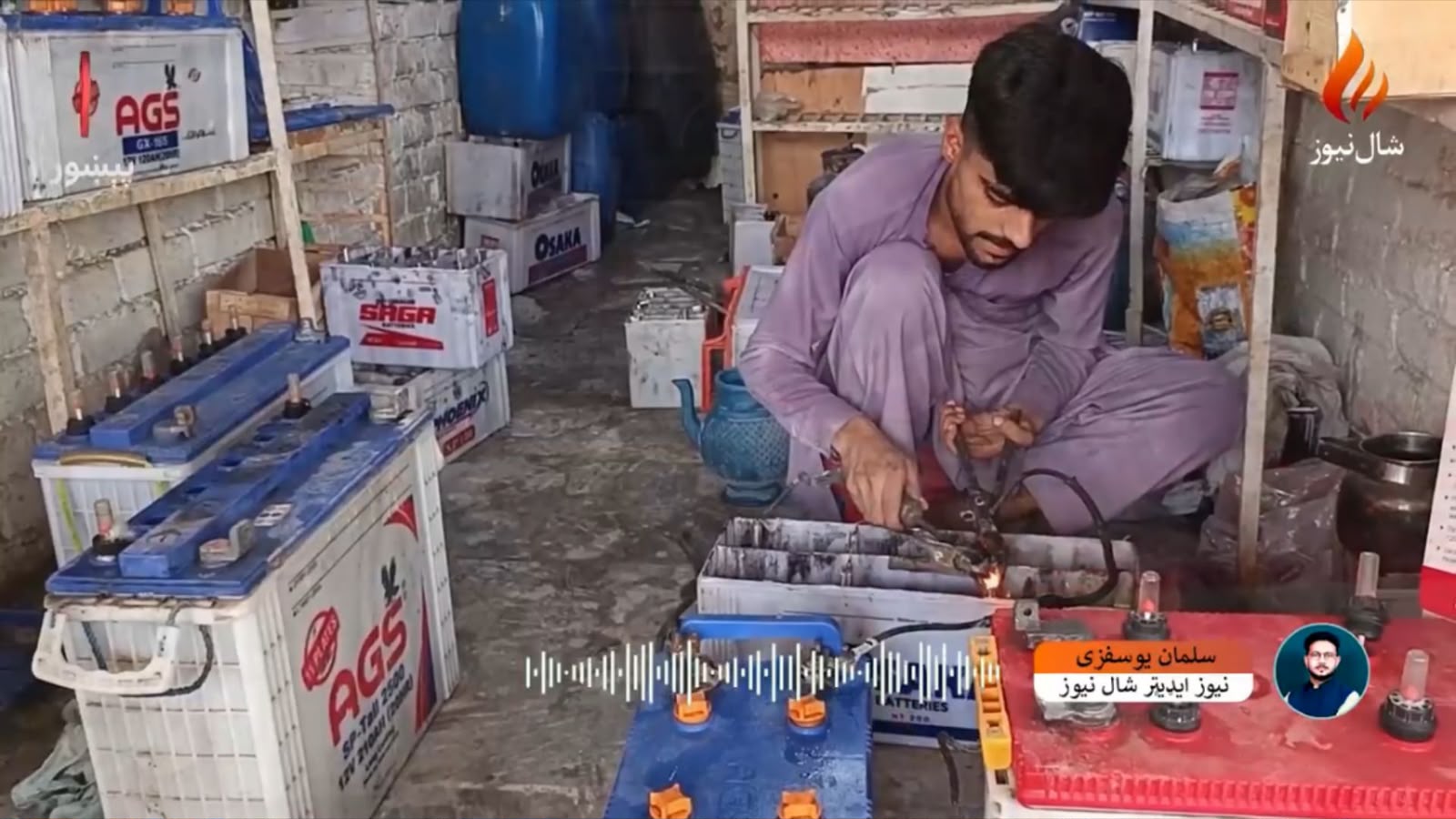 پېښور : د لوډشېډنګ او ګرانۍ ترمنځه زړې بیټرۍ بیا ژوندۍ کېږي