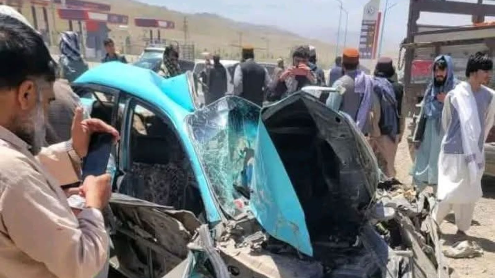 افغانستان : فاریاب کې ترافیکي پېښې یو کس وژلی او څلور نور ټپیان کړي