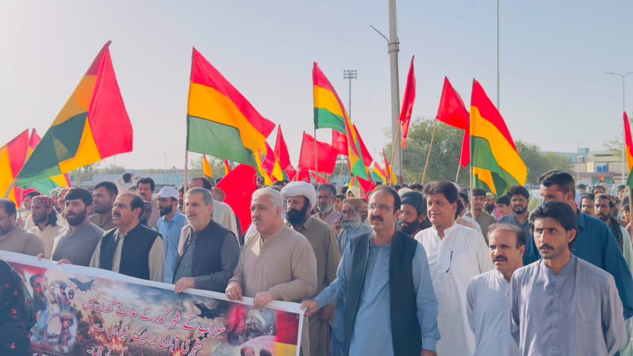 سوراب کې د شپږو کسانو د وژل کېدو پر ضد د بلوچستان نېشنل ګوند احتجاجونه