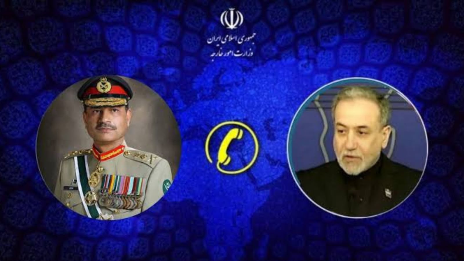 عراقچي او عاصم منیر د سیمې پر تازه حالاتو ټیلیفوني خبرې وکړې