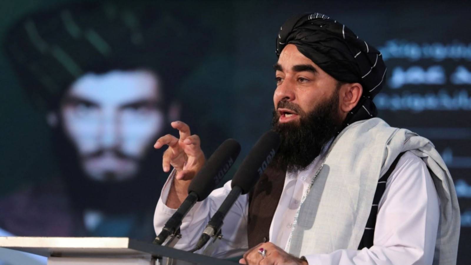 مجاهد : افغانان یو بل نه زغمي؛ ټولشموله حکومت به ډېر زر سقوط وکړي