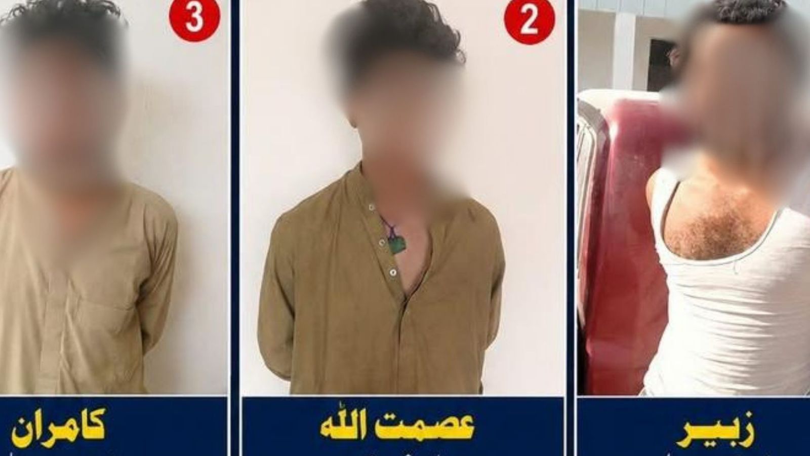 بلوچستان : نوشکي کې د نهه کلنې نجلۍ د احتمالي جنسي تېري او وژنې په قضیه کې درې واړه نومول شوي کسان نیول شوي