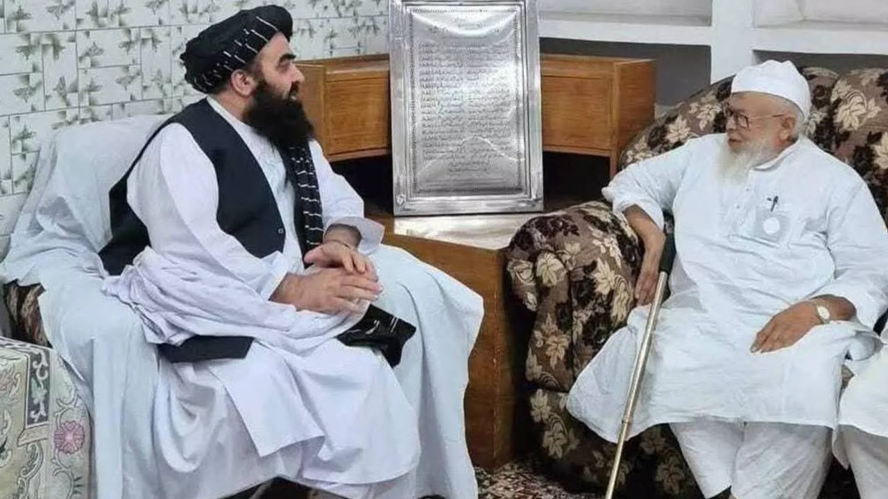 افغانستان : د دارالعلوم دیوبند د علماوو پلاوي په لوګر کې له طالب چارواکو سره لیدلي