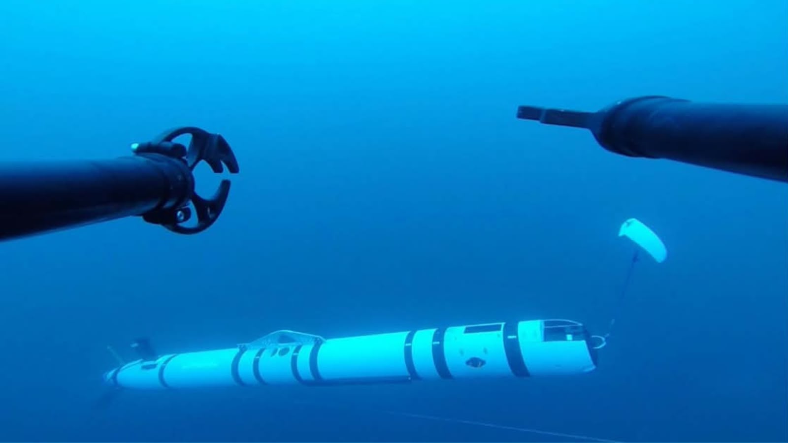 ایران وايي په هرمز تنګي کې یې د امریکا «ریموس ۶۰۰» سمندري بې‌ پیلوټه وسیله نیولې