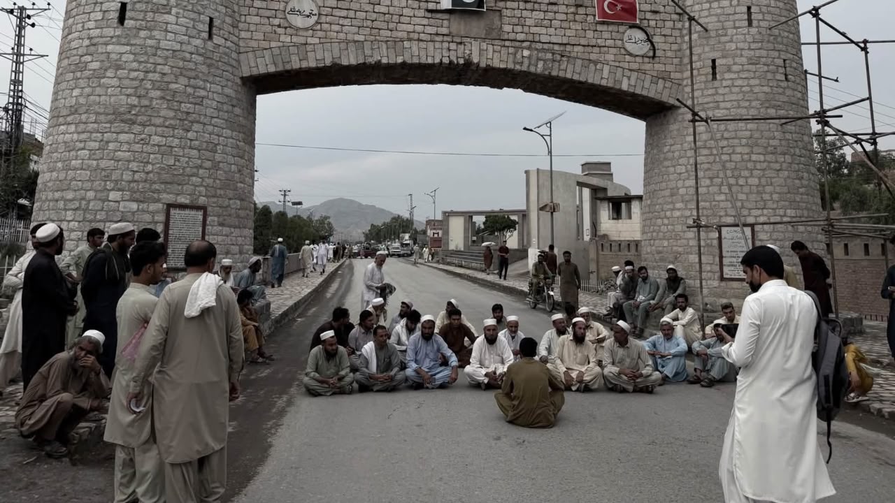 ملاګوري : د پولیسو په حراست کې د وژل شویو دوو ځوانانو د ورثوو احتجاجي پرلت په باب خیبر کې پېل شو