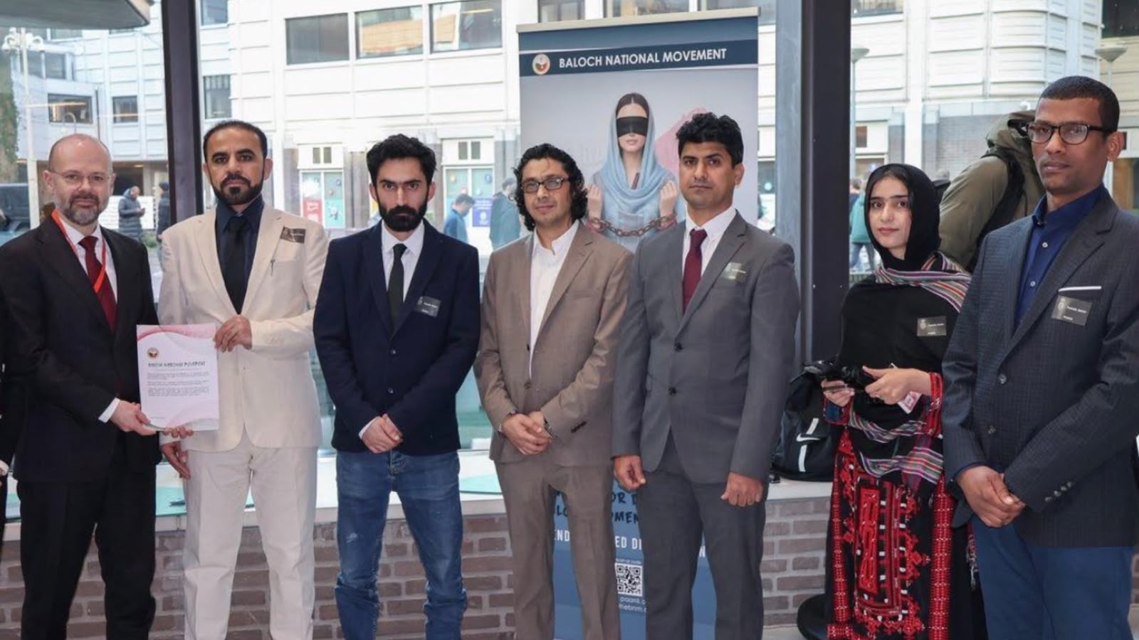 بلوڅ ملي غورځنګ په جنیوا کې د بلوچستان د بشري حقونو موضوع پورته کړې